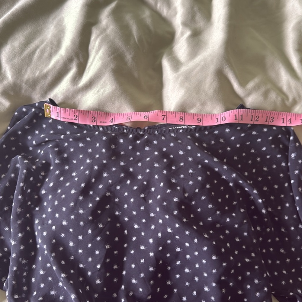 Express Black Polka Dot Dress - Picture 6 of 8